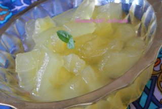 Dulceață de pepene galben