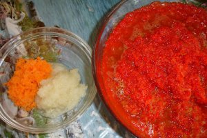 Pasta de ardei cu morcovi