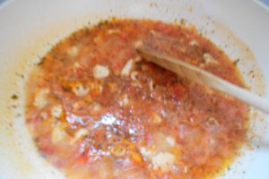 Linguine con pollo e mozzarella