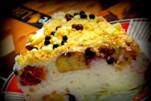 Tort Charlotte cu fructe de padure