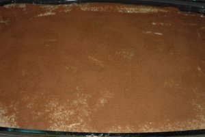 Prajitura cu crema de vanilie si cafea