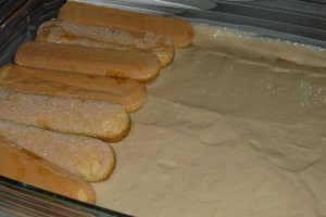 Prajitura cu crema de vanilie si cafea