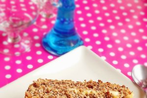 Prajitura cu nuci caramelizate