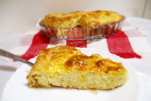 Plăcintă spirala cu brânză sărată (2)
