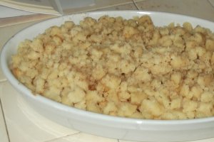 Crumble cu mere