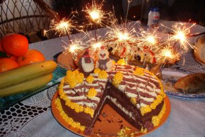 Tort ciocolatos