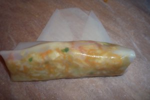 Pachetele de primavara cu sos de chilli