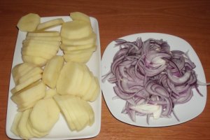 Tarta cu cartofi si kaiser