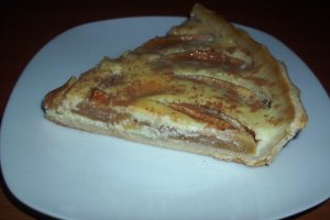 Tarta alsaciana cu mere