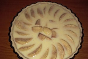 Tarta alsaciana cu mere