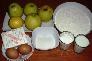 Tarta alsaciana cu mere