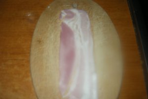 Rulouri de legume cu bacon si cascaval