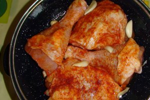 Pulpe de pui la capac