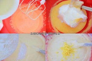 Pandispan cu nectarine