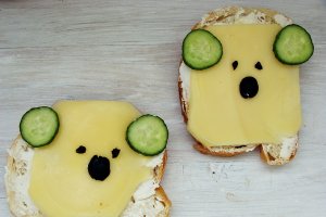 Sandwich-uri pentru copii:Koala