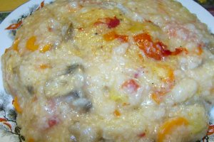 Pilaf cu ciuperci