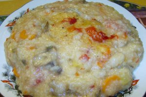 Pilaf cu ciuperci