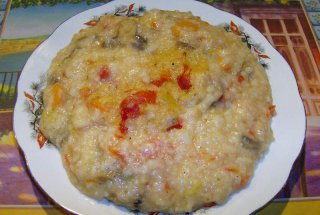 Pilaf cu ciuperci