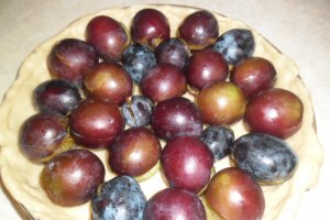 Tarta cu prune si crema de nuci