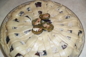 Tarta cu prune si crema de nuci