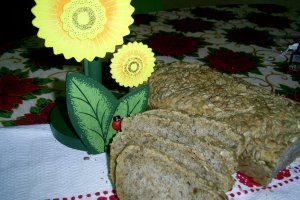 Piine cu seminte de floarea soarelui
