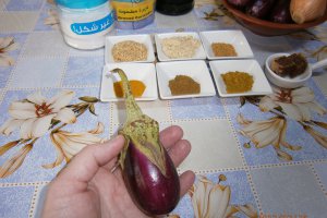 Fried brinjal-Vinete calite (reteta sri lankeza)