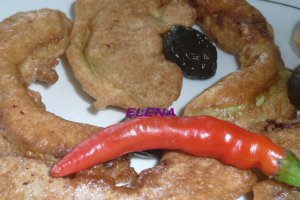 Dovlecel in aluat de snitele