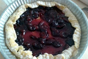Crumble cu dulceata de prune