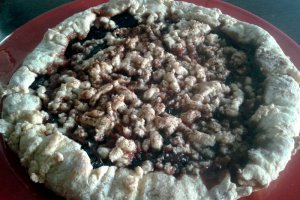 Crumble cu dulceata de prune