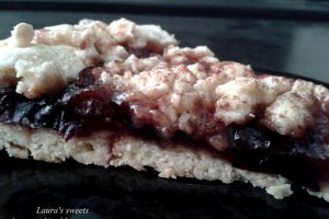 Crumble cu dulceata de prune