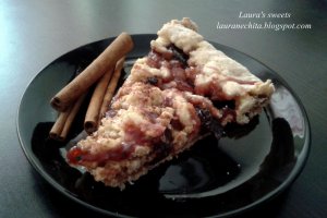 Crumble cu dulceata de prune