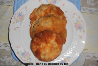 Vinete pane cu pesmet