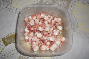 Salata de cartofi cu caracatita