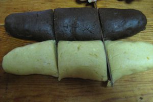 Biscuiti marmorati