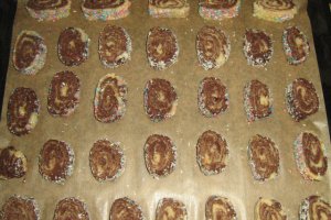 Biscuiti marmorati