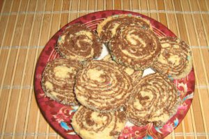 Biscuiti marmorati