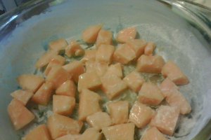 Clafoutis cu pepene