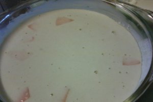 Clafoutis cu pepene