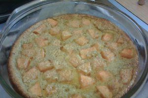 Clafoutis cu pepene
