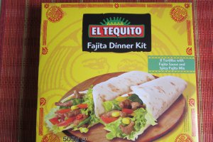 Tortilla cu pui si sos Fajita
