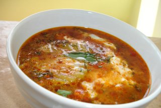 Ciorba de fasole verde