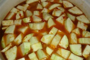 Supa crema de rosii cu dovlecei
