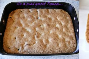 Prajitura cu prune si nuca