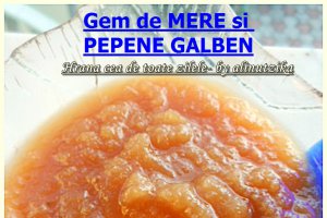 Gem de mere si pepene galben