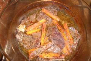 Rasol de vita in vin la cuptor