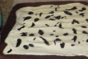 Rulada cu ciocolata,cafea si crema mascarpone