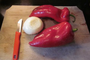 Pui cu legume, curry si orez