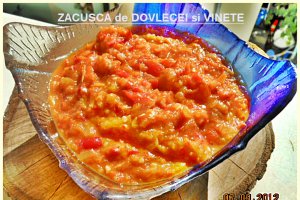 Zacusca de dovlecei si vinete