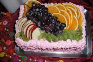 Tort cu fructe