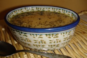 Ciorba de curcan cu tarhon